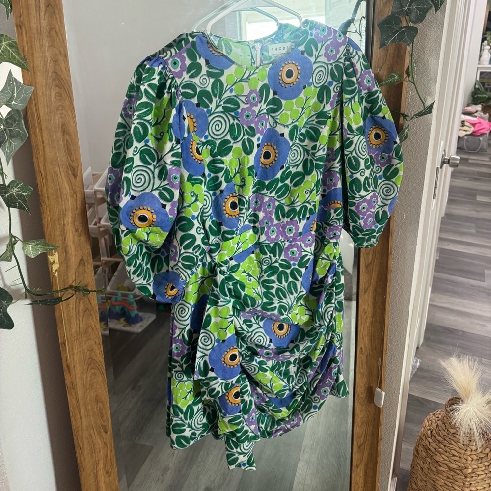 Anthropologie RHODE Pia Mini Floral Dress - Picture 4 of 6